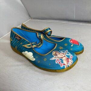 Hot Chocolate Design Chocolaticas Mary jane 10W Cupid Heart Clouds